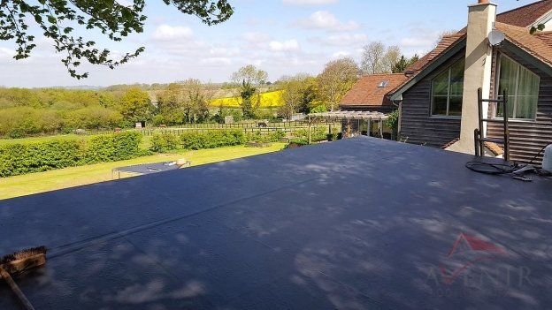 Flat Roofing Problems Prevented by EPDM
